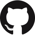 An image of the GitHub logo.