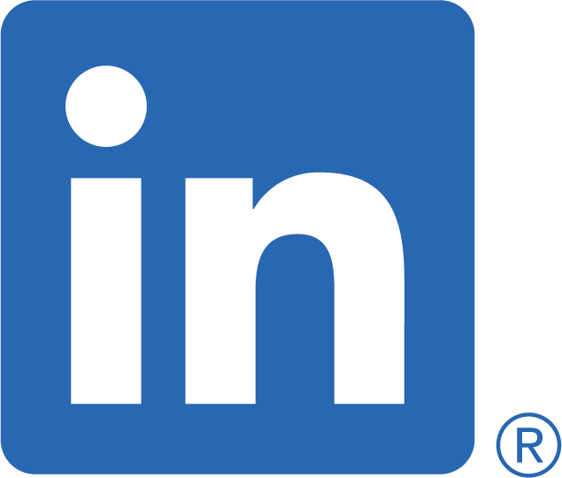 An image of the LinkedIn logo.